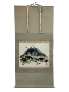 田崎広助「阿蘇山」の買取実績｜福岡県福岡市 油絵・油彩画