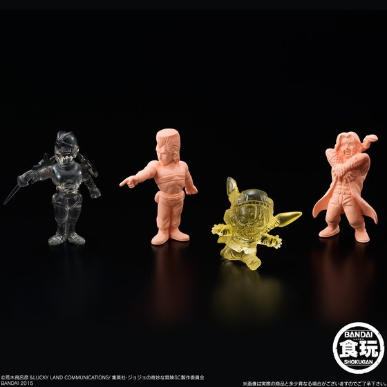 ジョジョの奇妙なミニフィギュア スターダストクルセイダース｜発売日