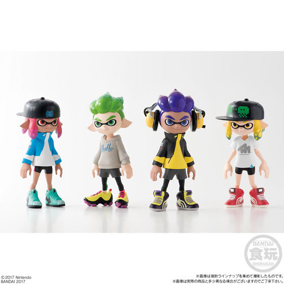 スプラトゥーン2 きせかえギアコレクション｜発売日：2017年12月25日