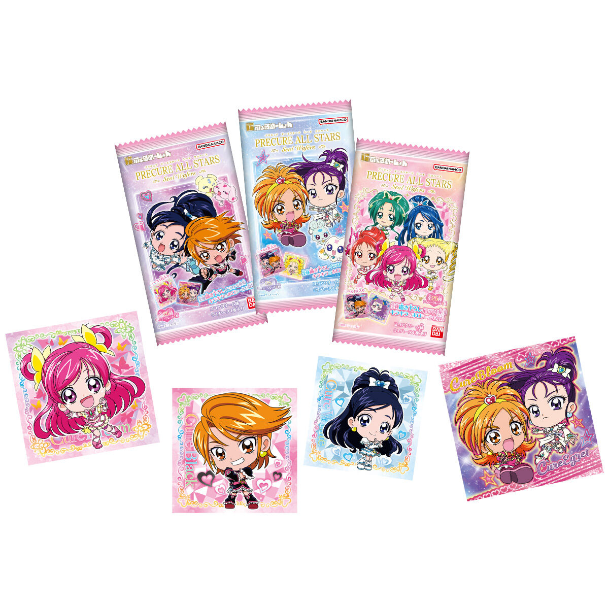 にふぉるめーしょん プリキュアオールスターズ シールウエハース｜発売