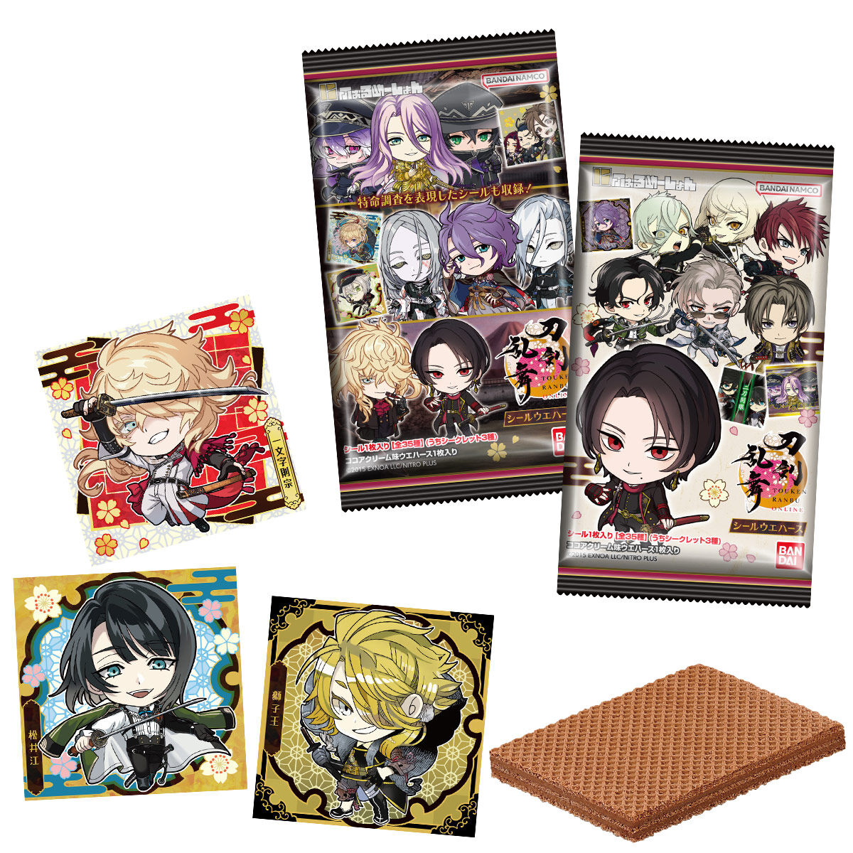 にふぉるめーしょん 『刀剣乱舞ONLINE』 シールウエハース｜発売日