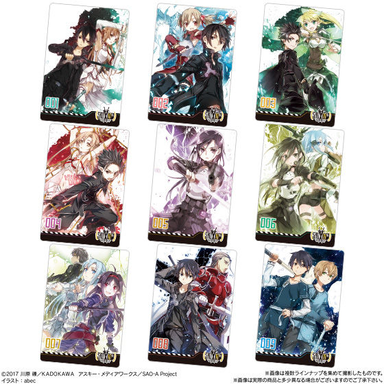 ソードアート・オンライン 10th Anniversary ウエハース｜発売日：2020