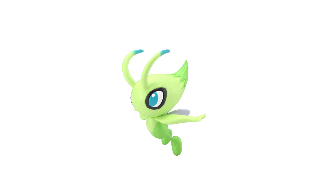 セレビィ｜ポケモンフィギュア図鑑｜ポケモンスケールワールド