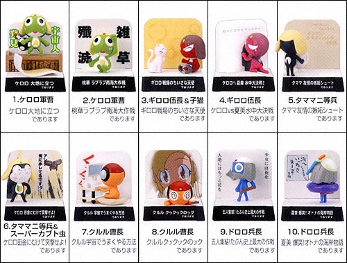 バンダイ ケロロ地球侵略日記であります 全10種＋シークレット2種 新品