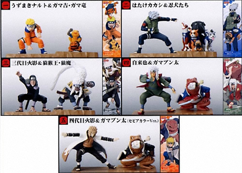 ナルト忍形集 口寄せの術セット｜バンダイキャンディトイ