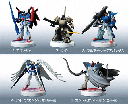 ガンダムシリーズ GUNDAMミニフィギュアセレクショングラフィクス