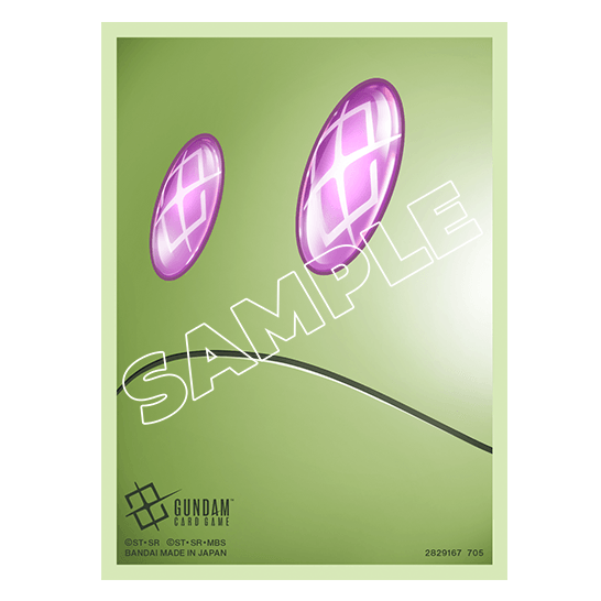 GUNDAM CARD GAME β版 体験会 プロモーションスリーブ ガンダムカード