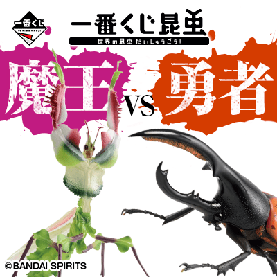 一番くじ昆虫 世界の昆虫だいしゅうごう！│株式会社BANDAI SPIRITS
