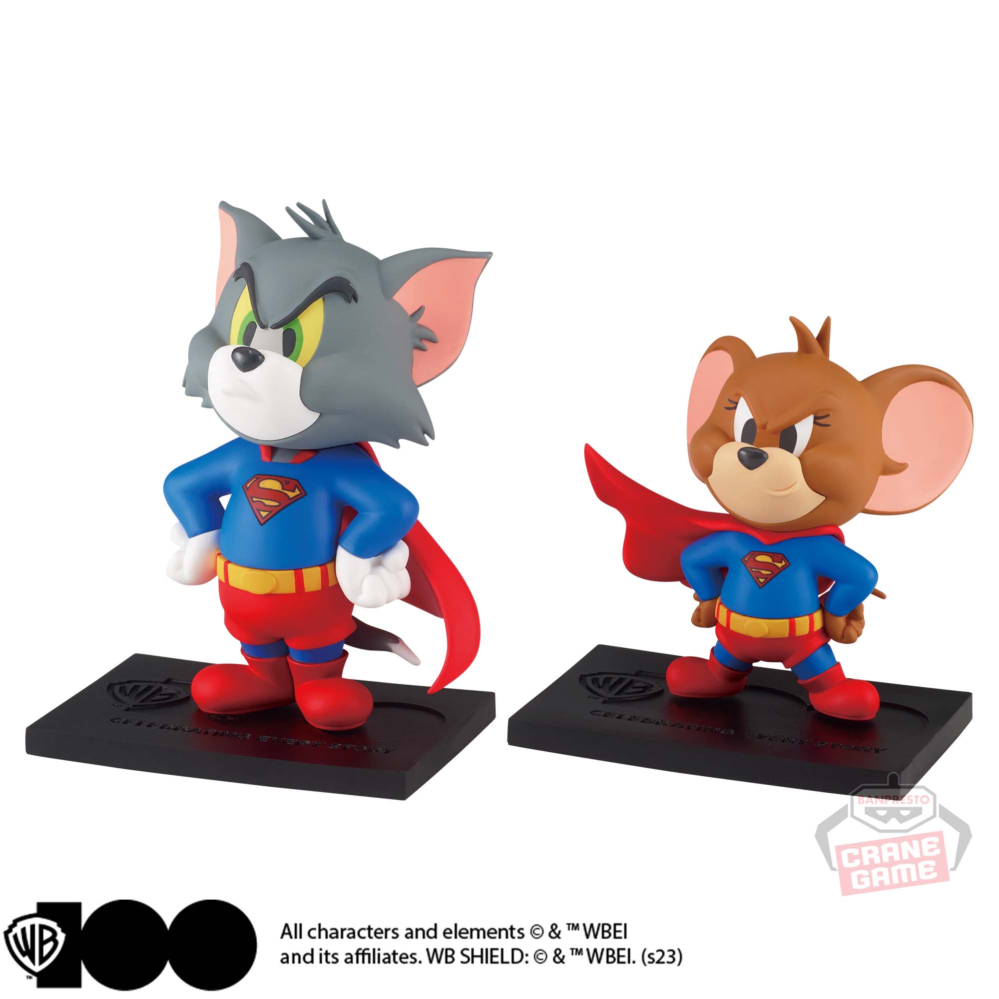 トムとジェリー フィギュアコレクション ～Tom and Jerry as SUPERMAN