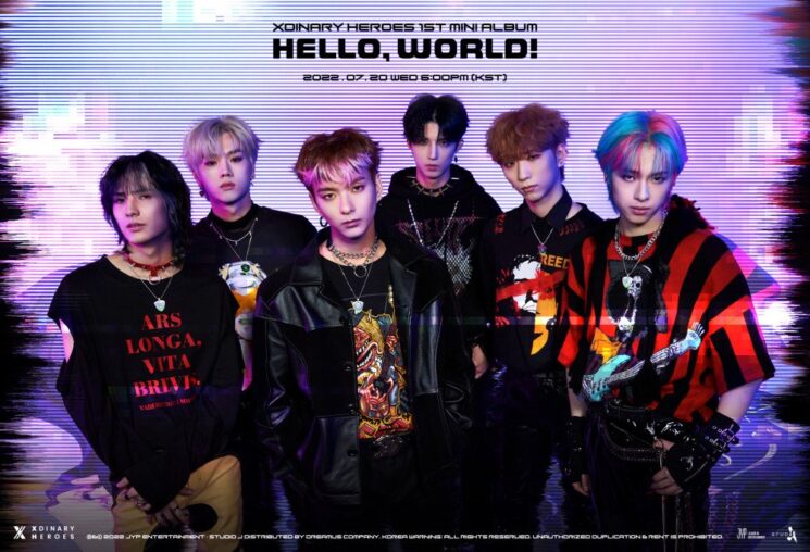 Xdinary Heroes says 'Hello, World!' with first mini album – Baron News