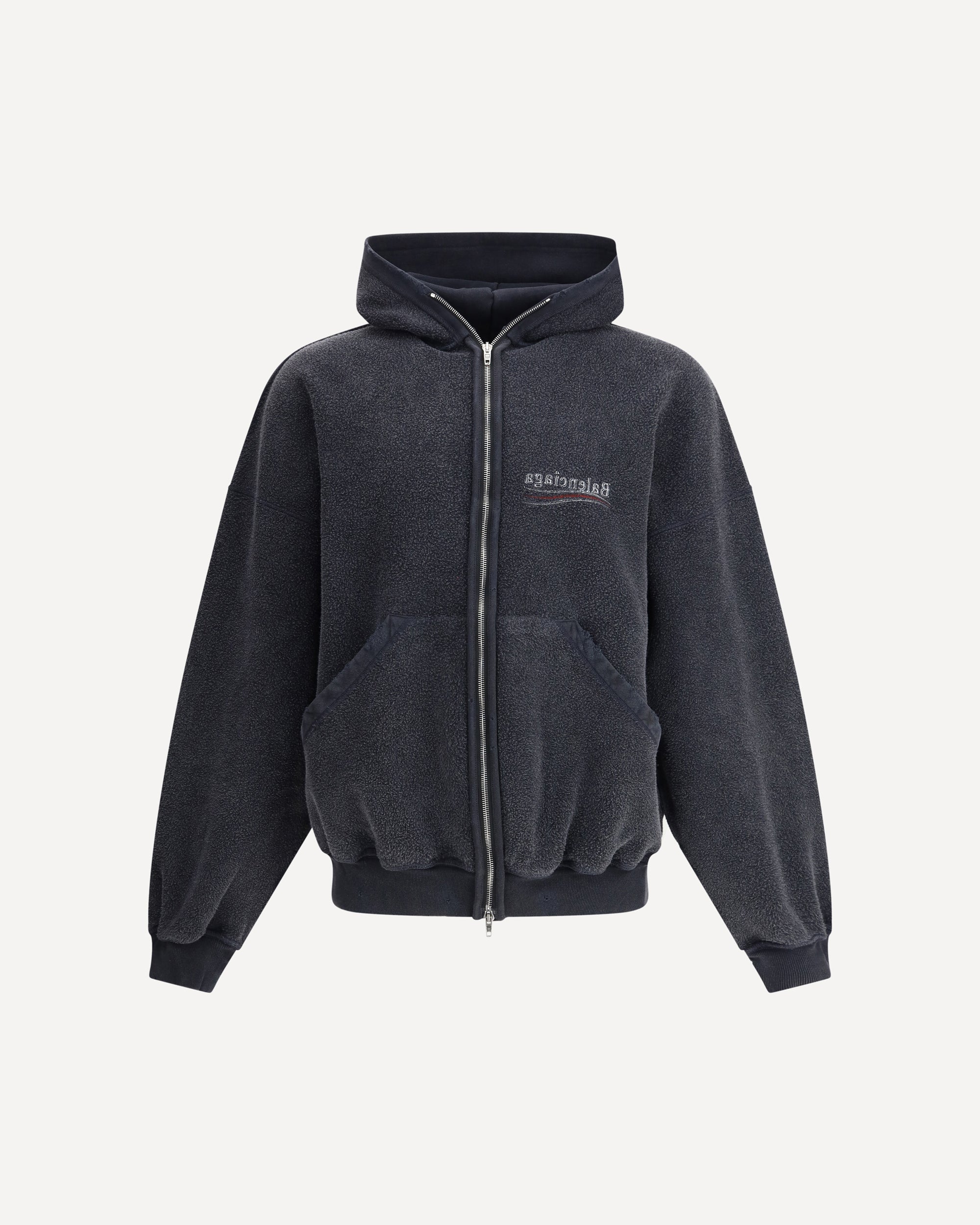BALENCIAGA Inside-Out Hoodie BLACK | Base Blu