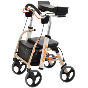 前腕支持型歩行車 REHAMO(リハモ)抑速ブレーキなし(リッチクリーム)｜BASE