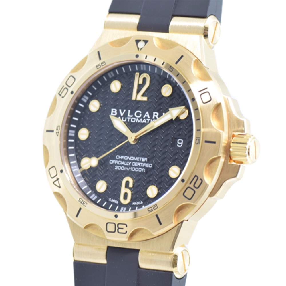 中古 ブルガリ ディアゴノ プロフェッショナル スクーバ アクア