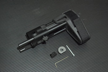 MAXIM DEFENSEタイプ AR15 ピストル PDWワイヤーストック 電動ガン用