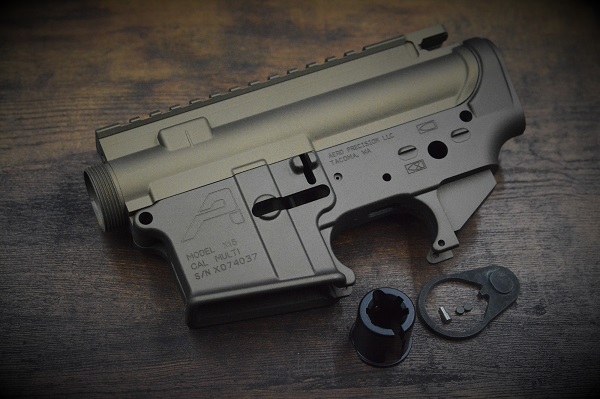 BCSW/ZPARTS製 東京マルイ MWS対応 鍛造 M4 レシーバー AERO MODEL X15