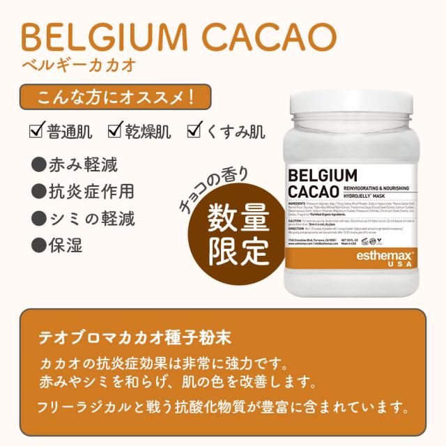 ハイドロジェリーマスク ベルギーカカオ-エステ化粧品の卸/仕入れなら