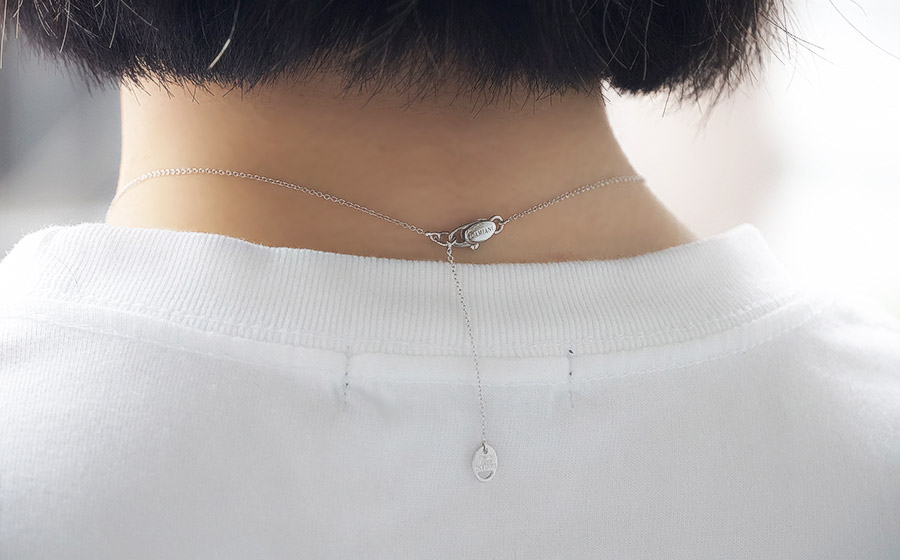 大人の魅力を惹きたてる！ ベルエポック ダイヤモンド ネックレス(XXS