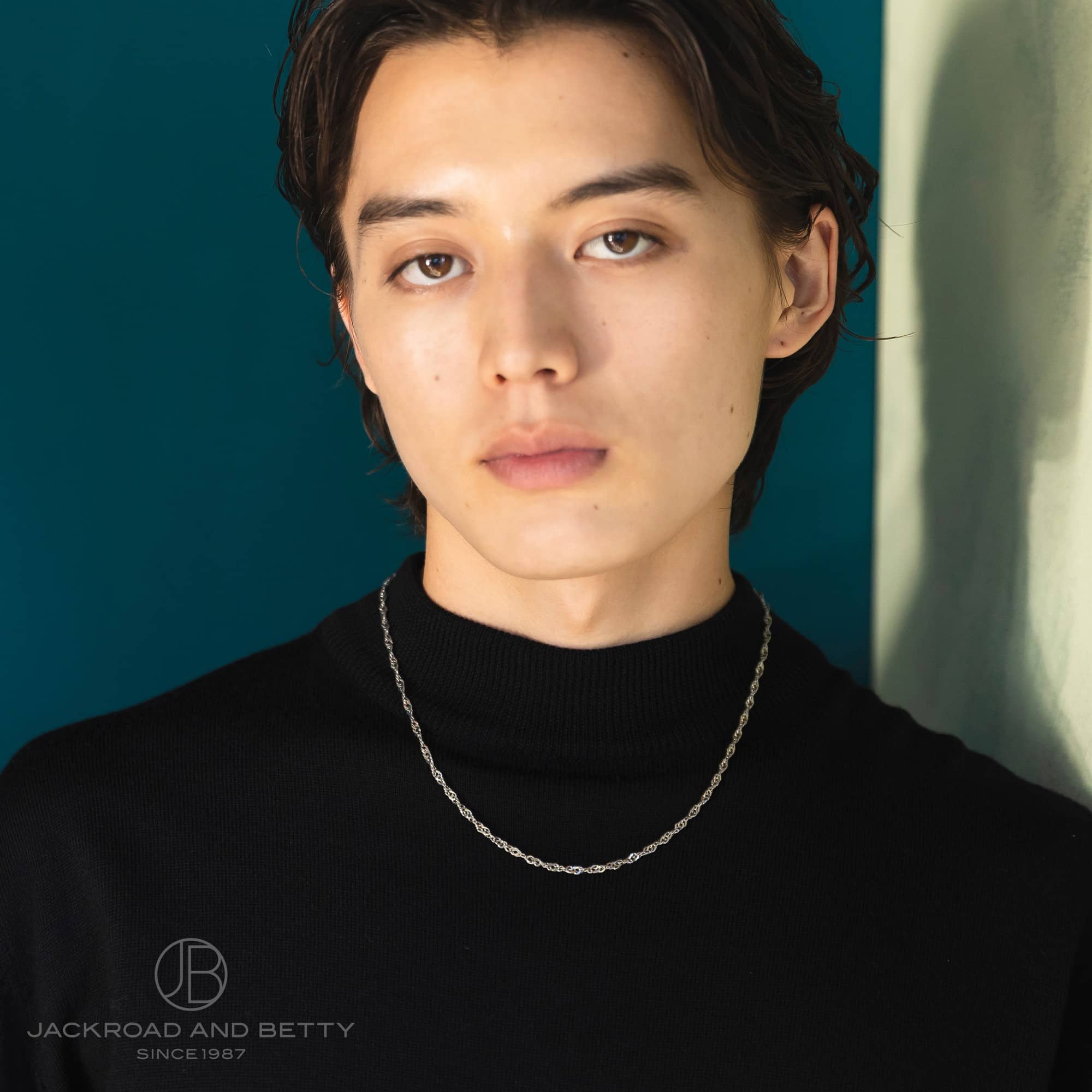 PT999 2面 ダブル 約10g 50cm スクリュー ネックレス プラチナ 造幣局