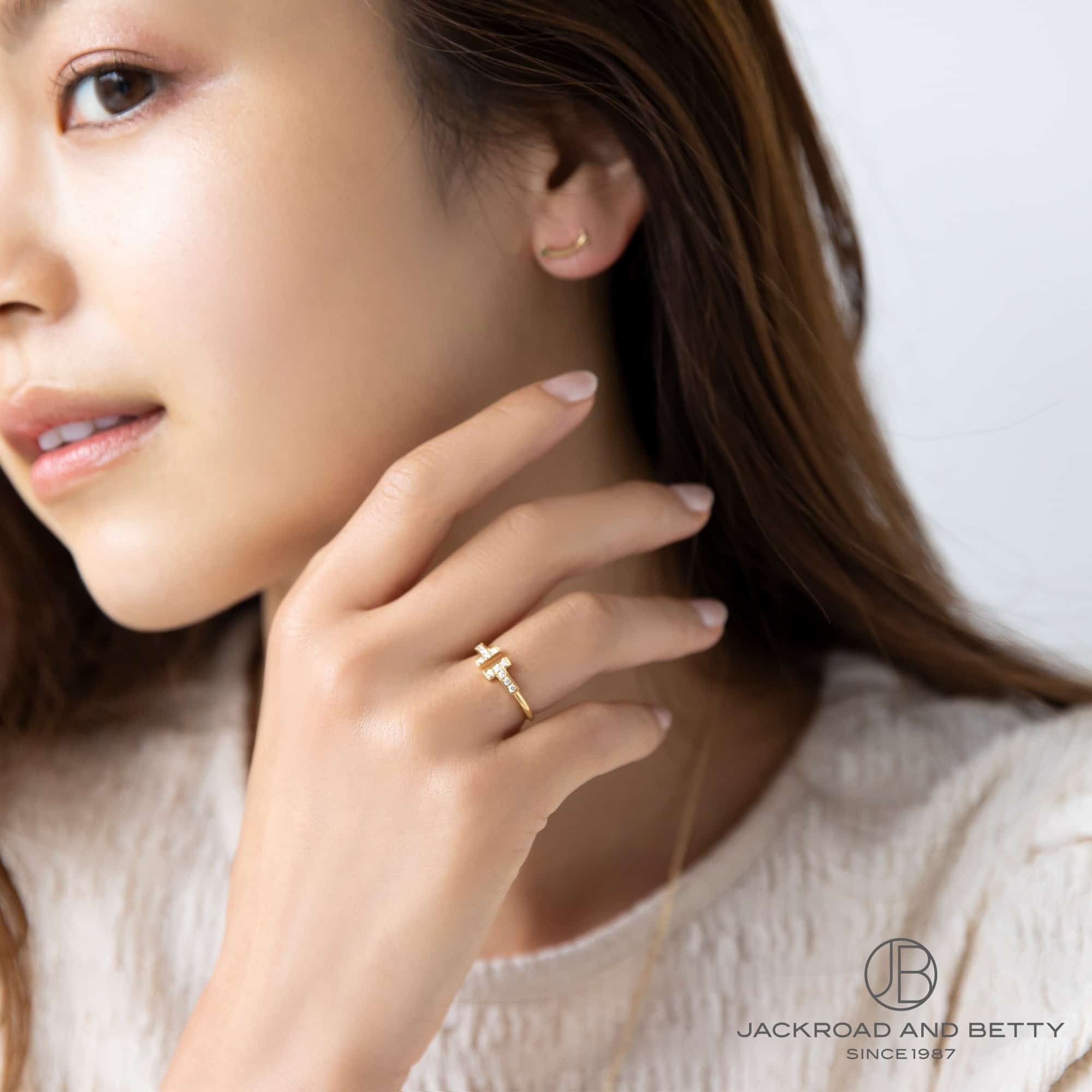 Tワイヤー ダイヤ リング[33263821] Twire Diamond Ring