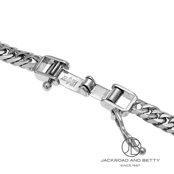 PT850 6面 ダブル 30g 60cm ネックレス プラチナ 造幣局刻印有り