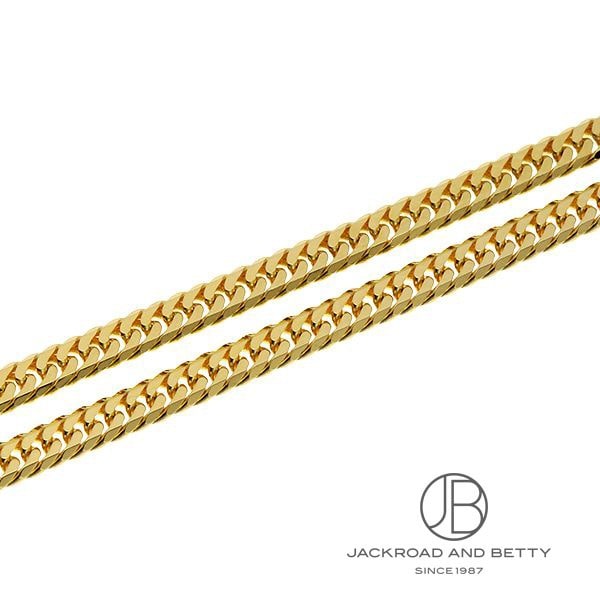 K18 6面 ダブル 10g 50cm ネックレス 造幣局刻印有り[] necklace