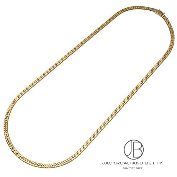 K18 6面 ダブル 33g 55cm ネックレス 造幣局刻印有り[] Kihei Gold