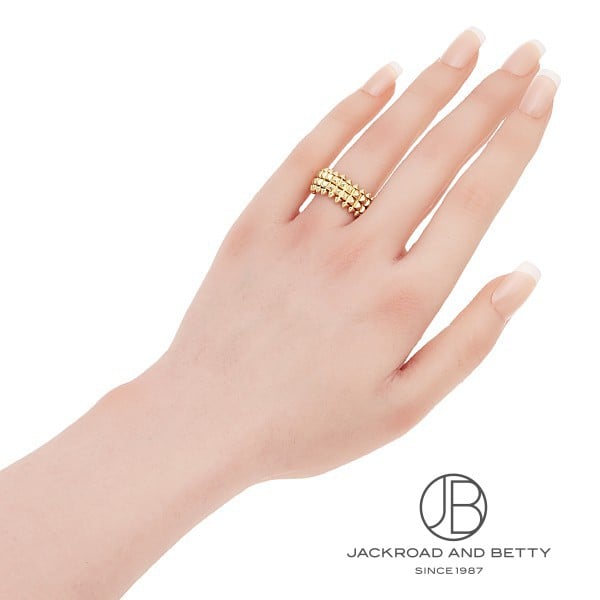 クラッシュ ドゥ カルティエ リング 2ロウ[B4238356] Clash De Cartier