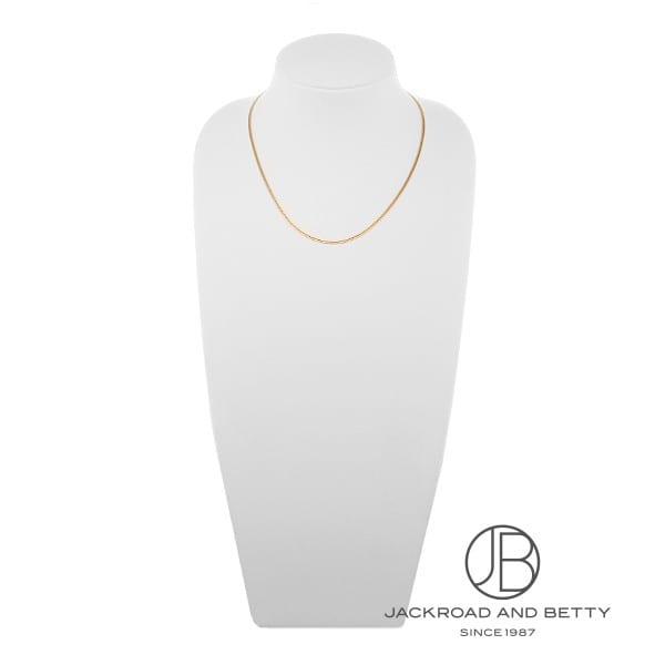 K18 12面 トリプル 6.4g 45cm ネックレス 造幣局刻印有り[] Kihei