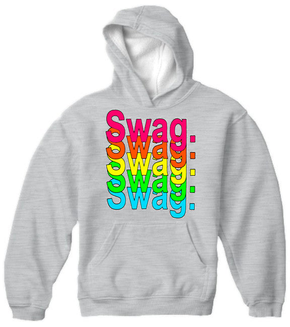 Swag Multi-Color Neon Adult Hoodie – Bewild