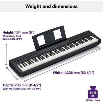 Beacock Music - Yamaha P-45 Digital Piano