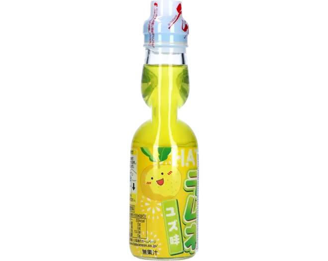 Popular drink from Japan: Hata Kosen Ramune Yuzu 200ml