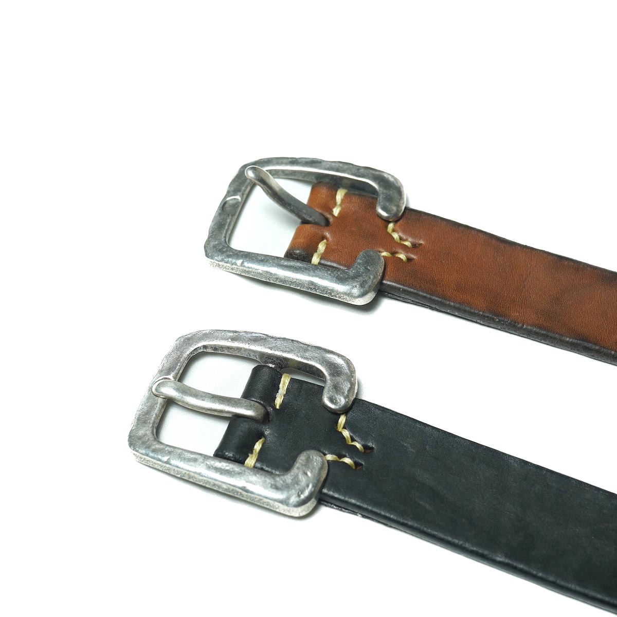 Vintage Works / DH5536 Leather belt 7Hole (FLANNEL / BRONZE)