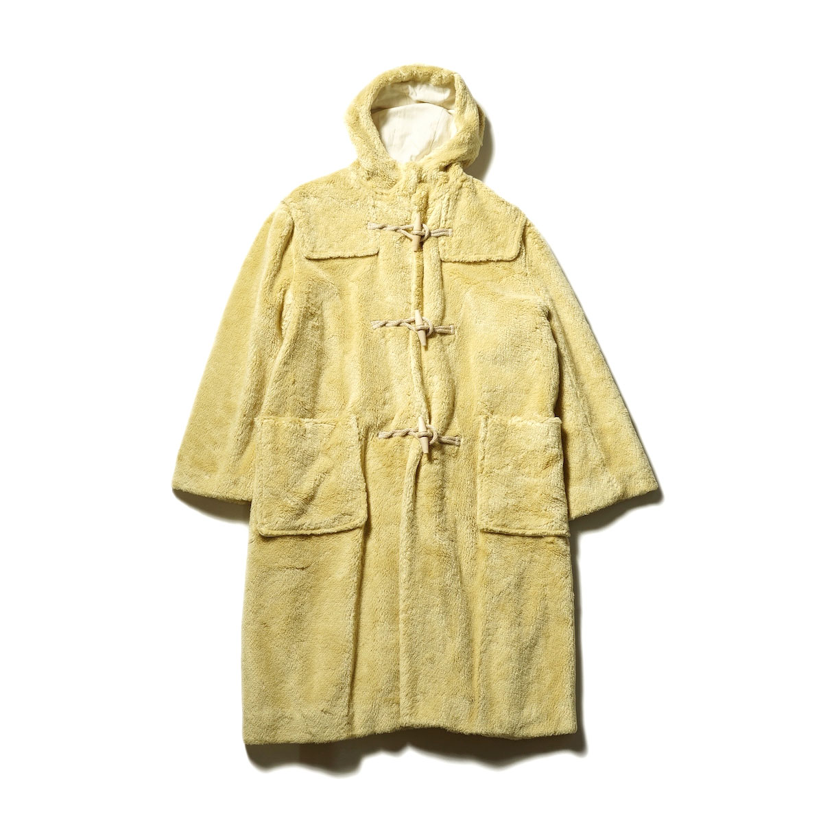 ARCHI / FUR DUFFEL COAT (Beige)