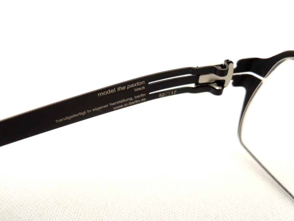 アイシーベルリン ic! berlin メガネ The Paxton black