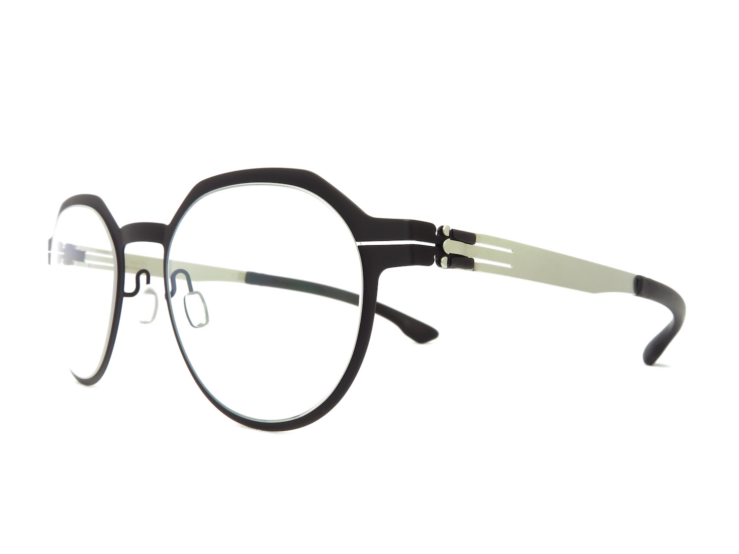 ic! berlin アイシーベルリン メガネフレーム Xavier V. col.Black