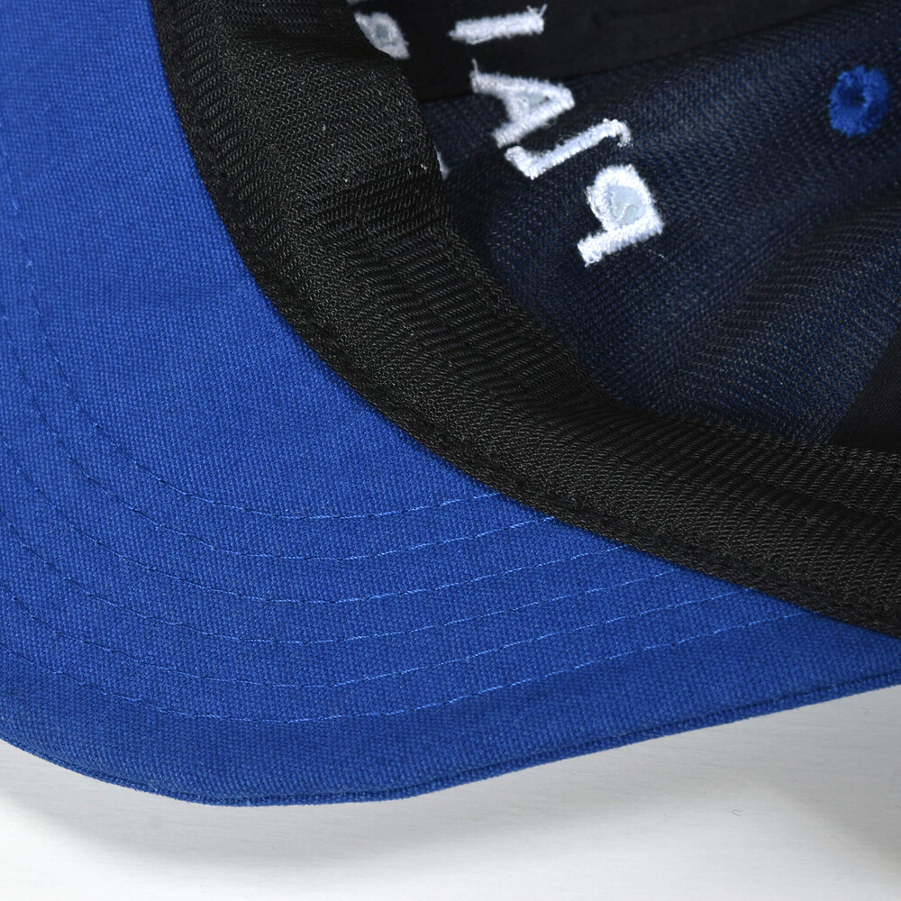 ロゴ刺しゅうメッシュキャップ(52~56cm)(M(52-54cm) ブルー): グッズ