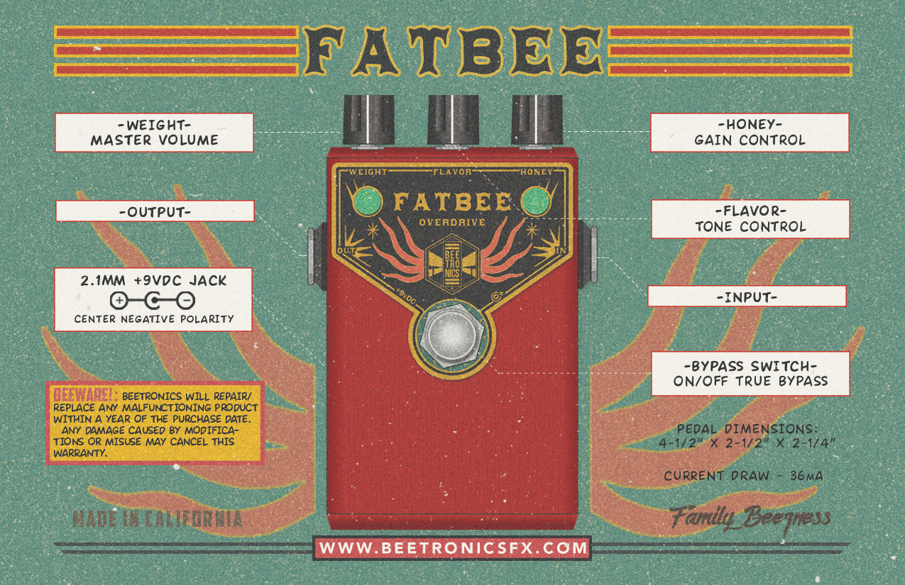 Fatbee Overdrive • Babee Series – Beetronics