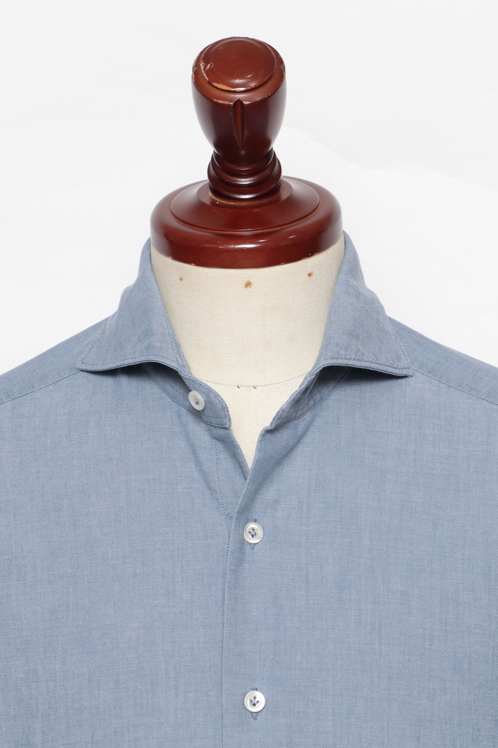 giannetto portofino - Vinci Fit ウォッシュドコットンシャンブレー