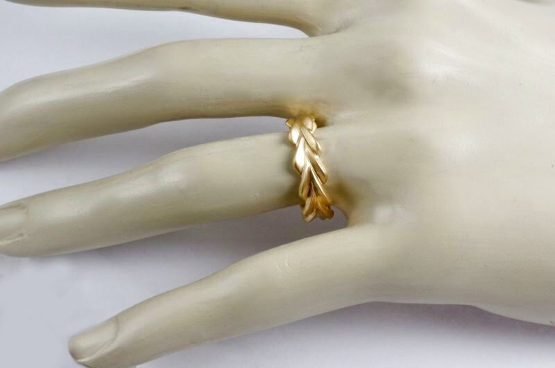 K18 リーフリング◇ベル宝飾オンラインショップ ◇