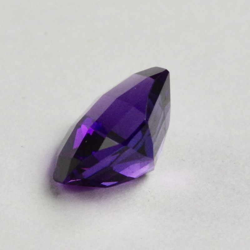 アメジスト チェッカーカット 約7×7mm 1.412ct ◇ルビー通販 ベル