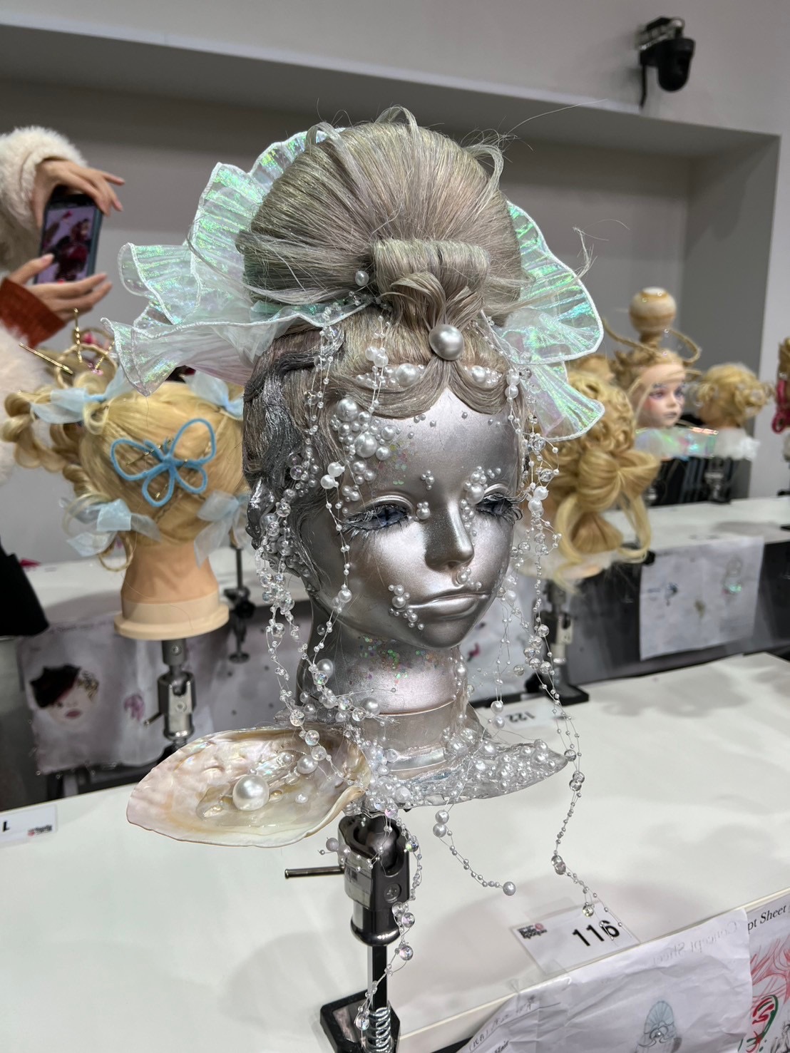 ヘアメイク科1年生ウィッグコンテスト - 原宿ベルエポック美容専門学校