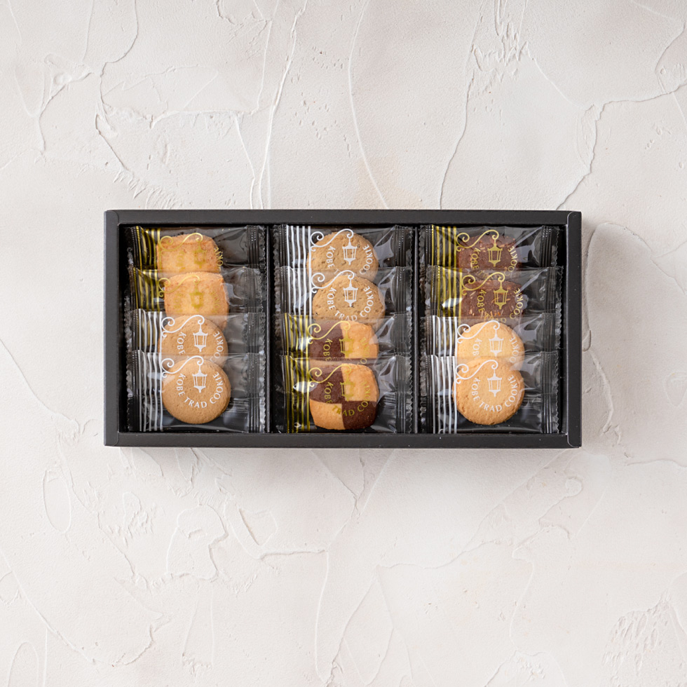 神戸トラッドクッキー （12枚入）（TC-5）(包装済、のしは外のし