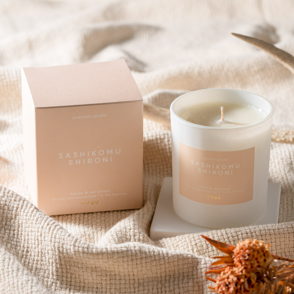 アロマキャンドル eagg candle エッグキャンドル 170g(種類)｜ギフト