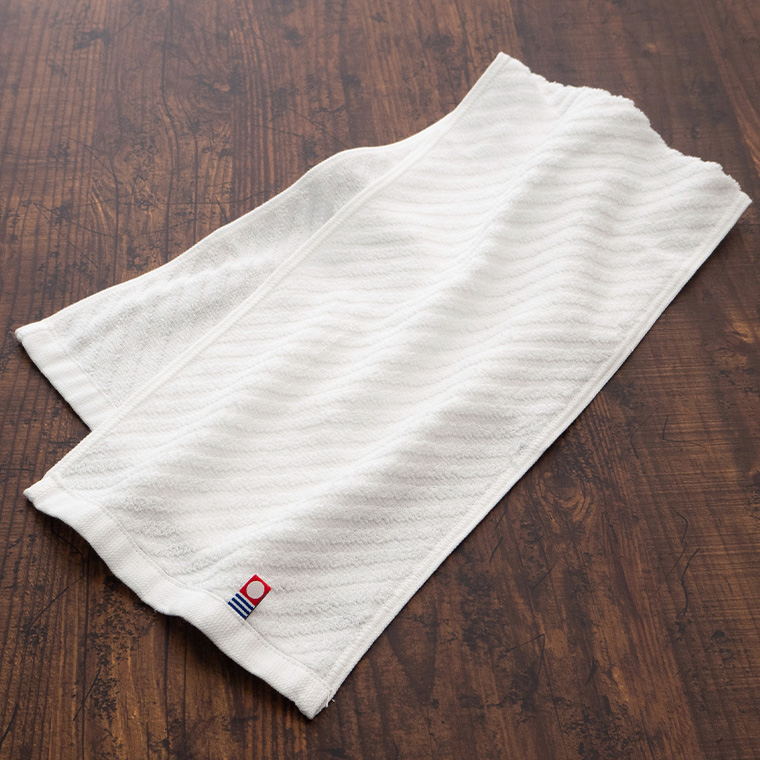 今治タオル 今治ザホワイト 木箱入りタオルセット スリムバスタオル2枚