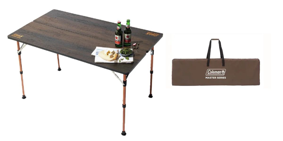 コールマンのバタフライテーブルの魅力を解説！アウトドアのプロが推す