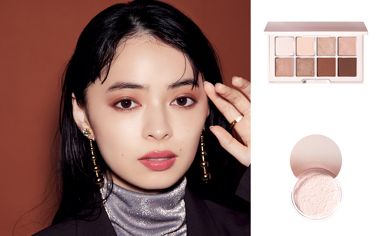 コスメデコルテのXmasコフレの使い方｜上品にきらめくベージュ