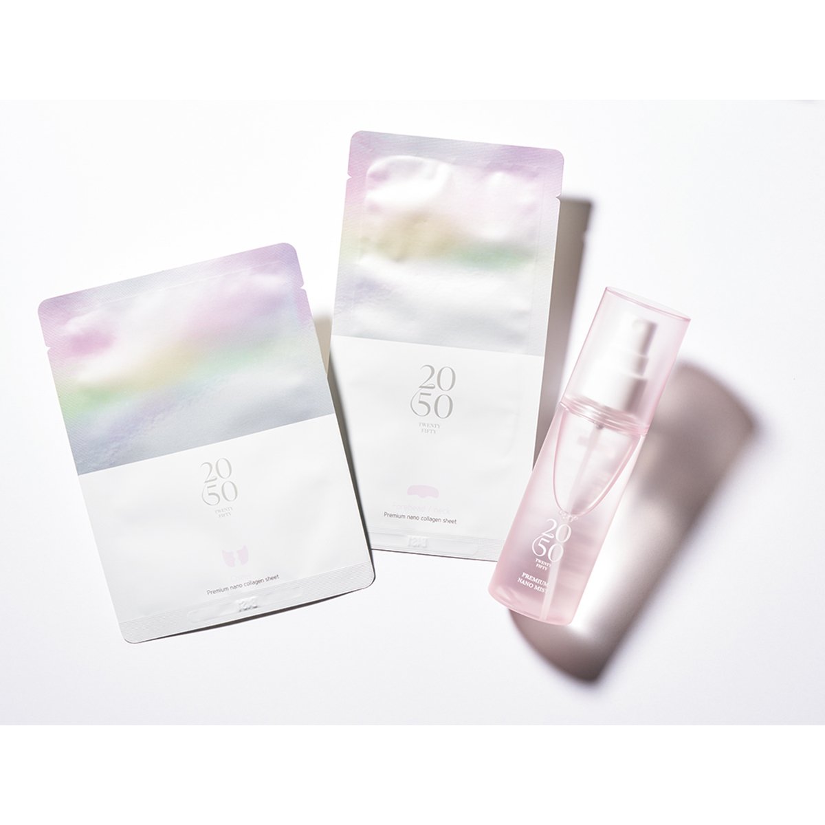 2050（TWENTY FIFTY）］プレミアムナノコラーゲンシート×ミスト 発売日