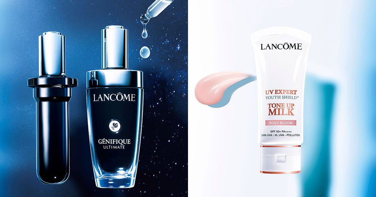 ランコムの「新レジェンド美容液」＆「最強UV」で美肌見せをかなえて