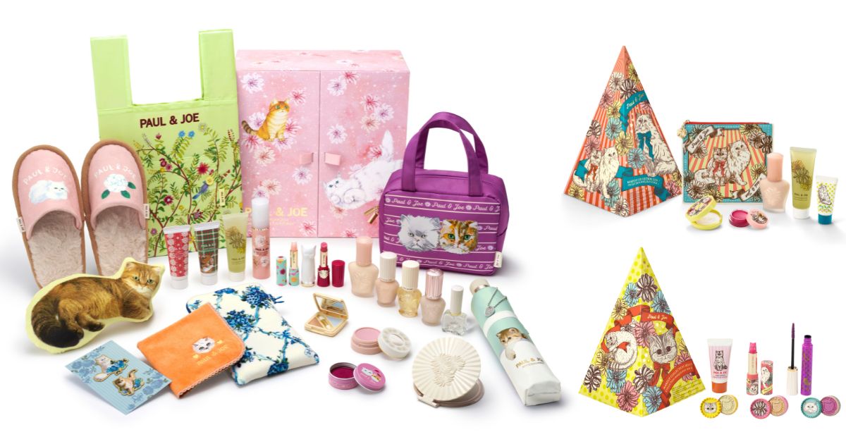 ポール ＆ ジョー×クリスマスコフレ2024】発売日＆予約日は？ブランド