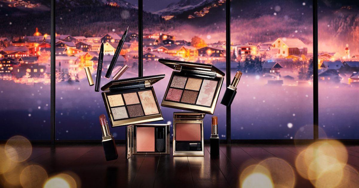 SUQQU×クリスマスコフレ2024】全色スウォッチ＆レビュー！アイシャドウ